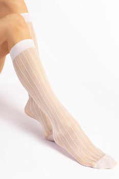 2-Knee highs socks model 196134 Fiore -2