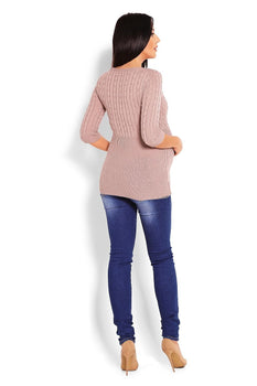  Pregnancy sweater model 123423 PeeKaBoo 