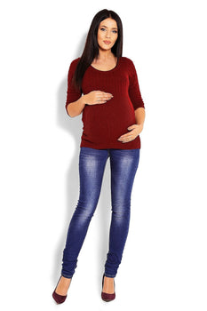  Pregnancy sweater model 123424 PeeKaBoo 