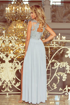  Long dress model 123490 Numoco 