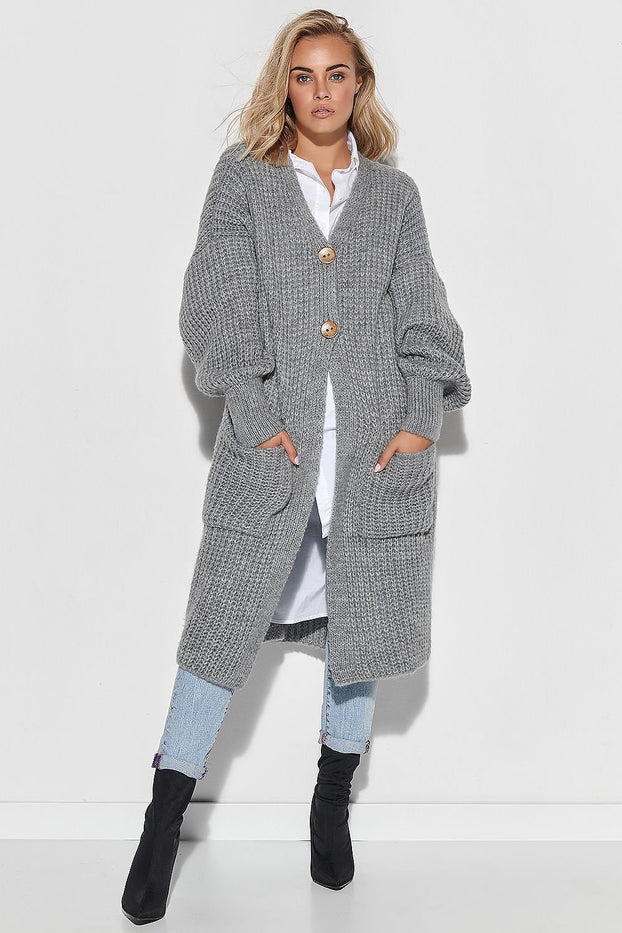  Cardigan model 150116 Makadamia 